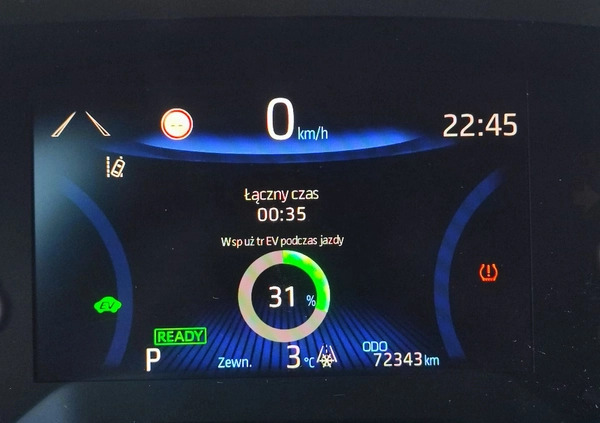 Toyota Corolla cena 117900 przebieg: 72343, rok produkcji 2021 z Wałbrzych małe 232